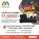 2MP Color CCTV Combo – 4 Cameras + 4CH DVR + HDD + Cable – Night Vision with Audio